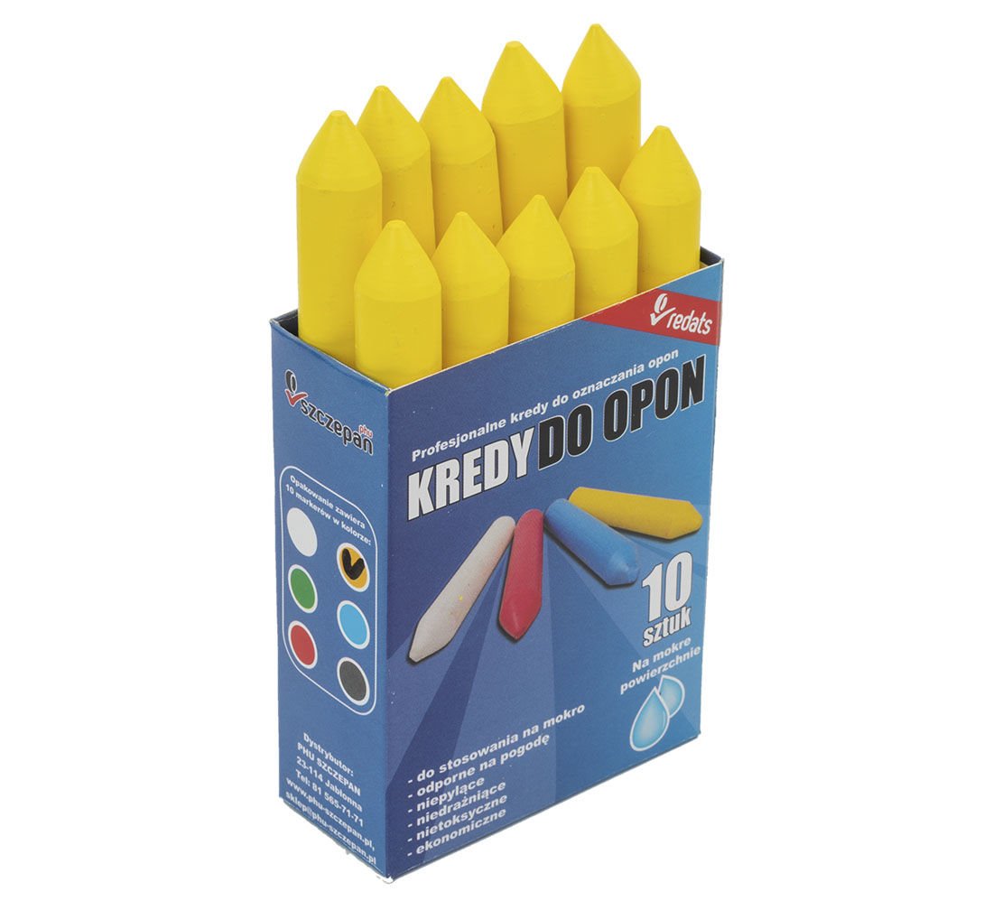 SET CRETA GALBENA MARCAT ANVELOPE PREMIUM 10 PIESE