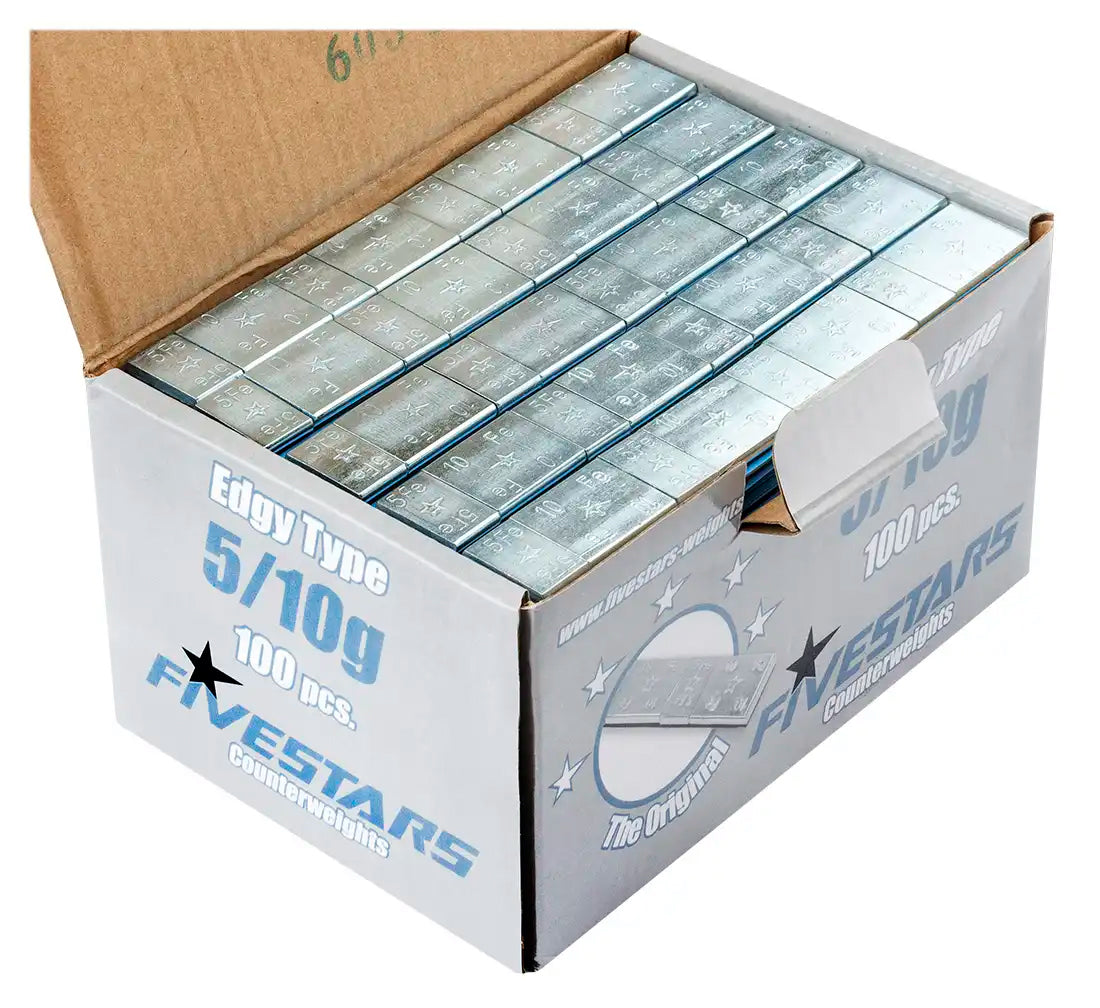 CUTIE CONTRAGREUTATI AUTOADEZIVE 5/10 GRAME - 100 FASII FIVE STAR- 8 BUC/ FASII 6 KG