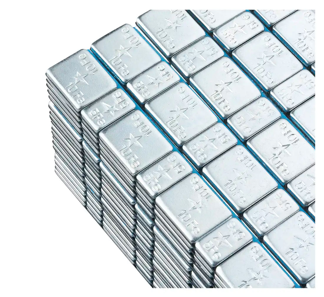 CUTIE CONTRAGREUTATI AUTOADEZIVE 5/10 GRAME - 100 FASII - 8 BUC/ FASIE 6 KG