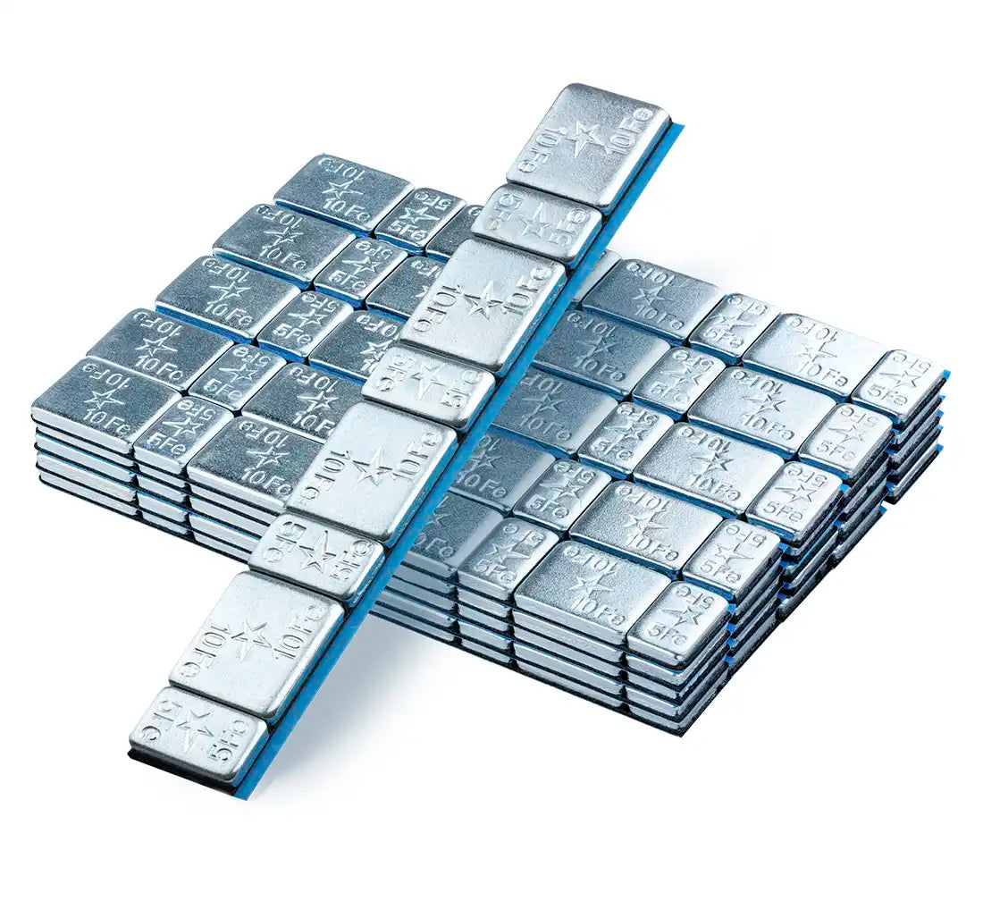 CUTIE CONTRAGREUTATI AUTOADEZIVE 5/10 GRAME - 100 FASII - 8 BUC/ FASIE 6 KG