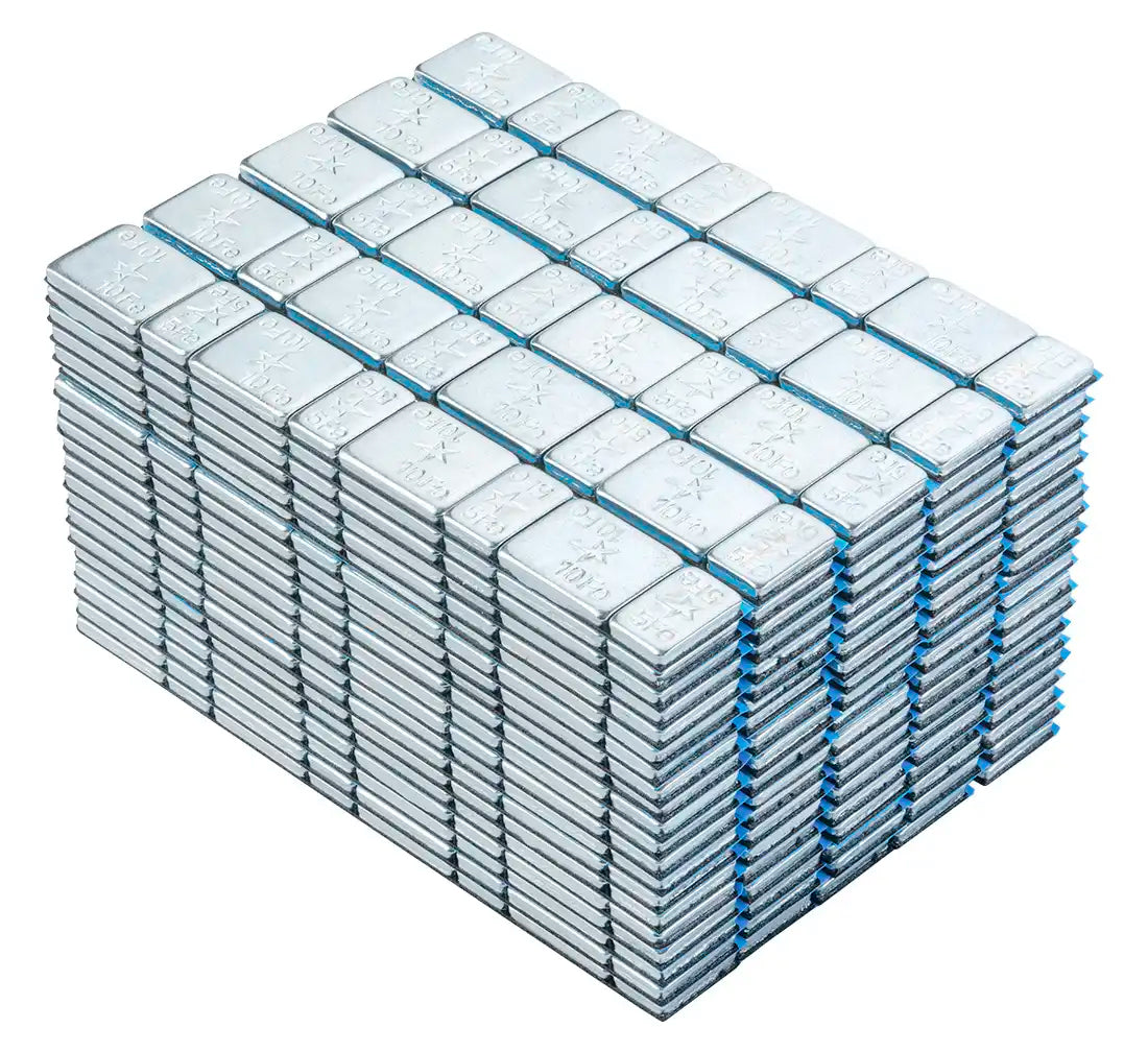 CUTIE CONTRAGREUTATI AUTOADEZIVE 5/10 GRAME - 100 FASII - 8 BUC/ FASIE 6 KG