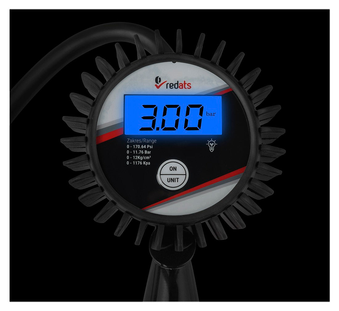 PISTOL DE UMFLAT ROTI CU MANOMETRU DIGITAL REDATS