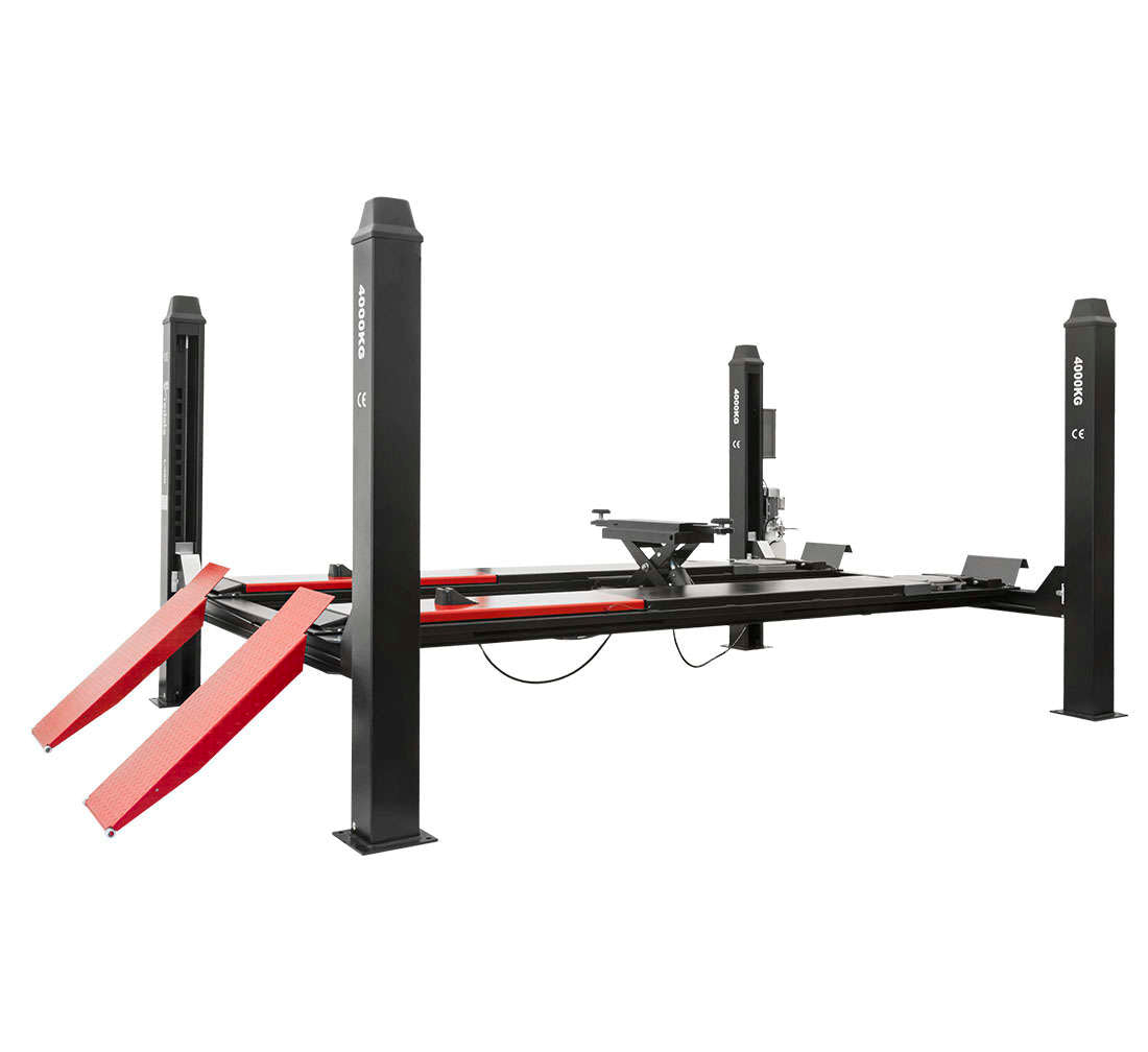 ELEVATOR AUTO CU 4 COLOANE 4T 380V CU CRIC CANAL INCORPORAT + ULEI GRATIS