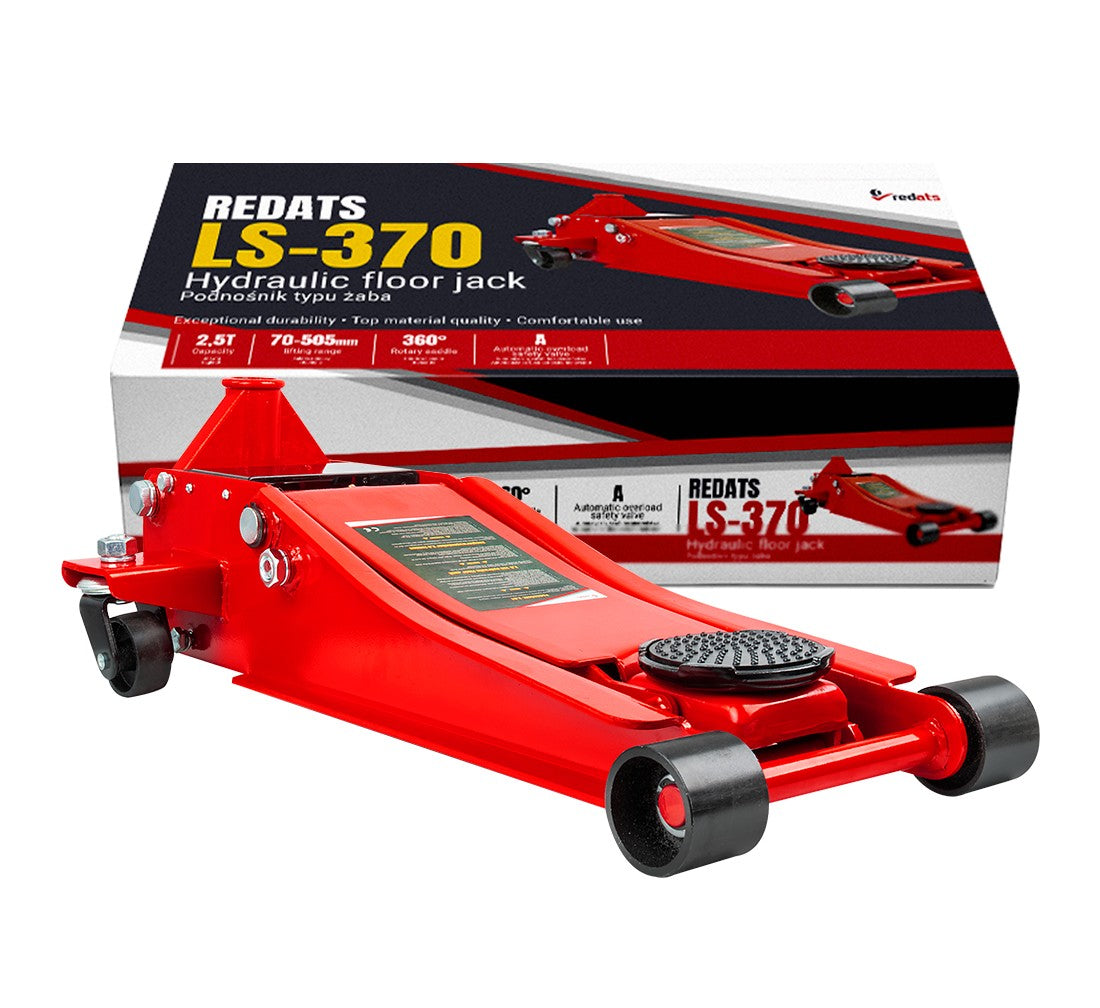 CRIC CROCODIL CU DUBLU CILINDRU TALIE JOASA 2.5T REDATS