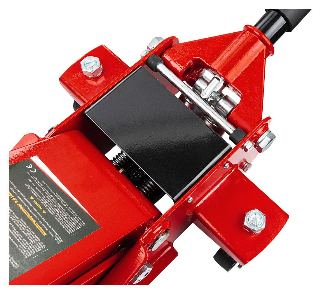 CRIC CROCODIL CU DUBLU CILINDRU TALIE JOASA 2.5T REDATS