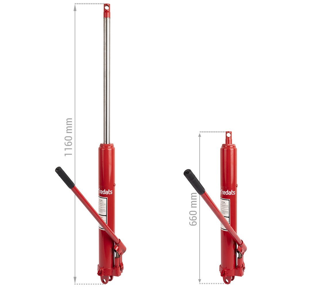 CILINDRU HIDRAULIC CU POMPA SIMPLA 2T