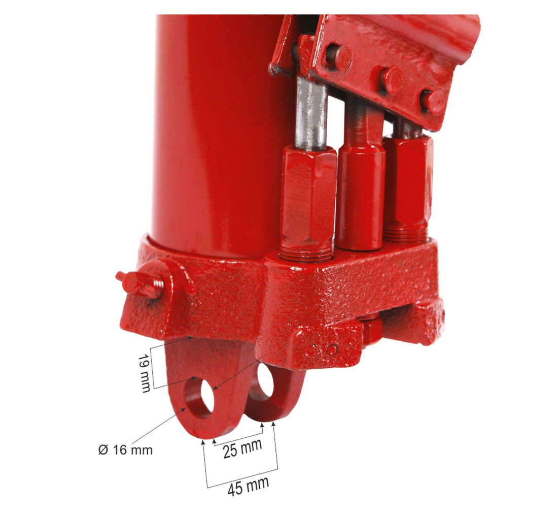 CILINDRU HIDRAULIC CU POMPA DUBLA 8T PENTRU GIRAFA MACARA HIDRAULICA 2T