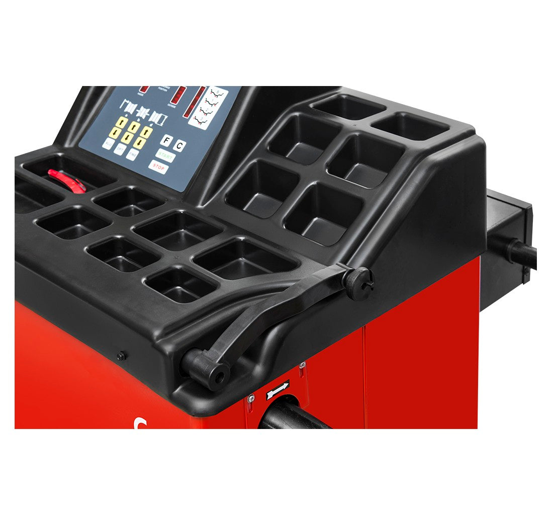 MASINA DE ECHILIBRAT SEMI-AUTOMATA PENTRU ROTI AUTOTURISME 24" REDATS POLONIA