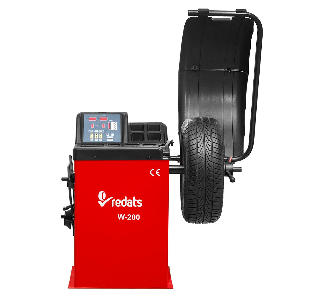 MASINA DE ECHILIBRAT SEMI-AUTOMATA PENTRU ROTI AUTOTURISME 24" REDATS POLONIA