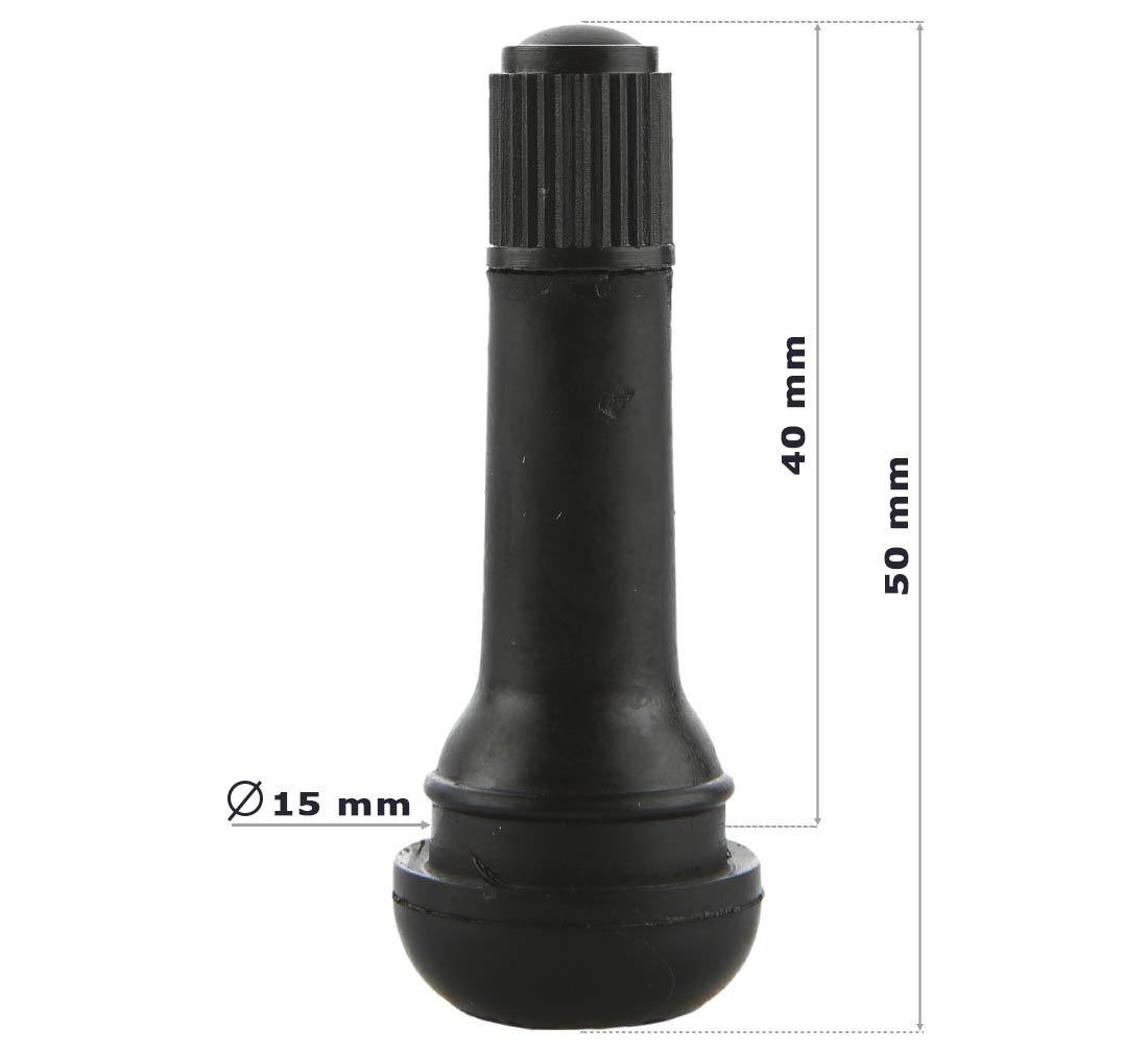 SET 100 BUC VALVE TUBELESS FIVE STAR TR414
