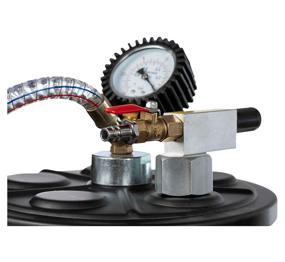 RECUPERATOR DE ULEI CU ACTIONARE PNEUMATICA PRIN ASPIRATIE CAPACITATE 80L