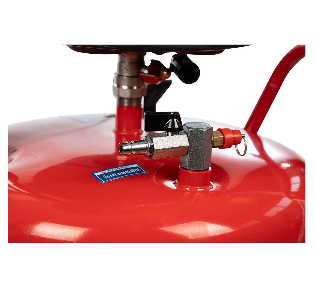 RECUPERATOR DE ULEI CU ACTIONARE PNEUMATICA PRIN ASPIRATIE CAPACITATE 80L