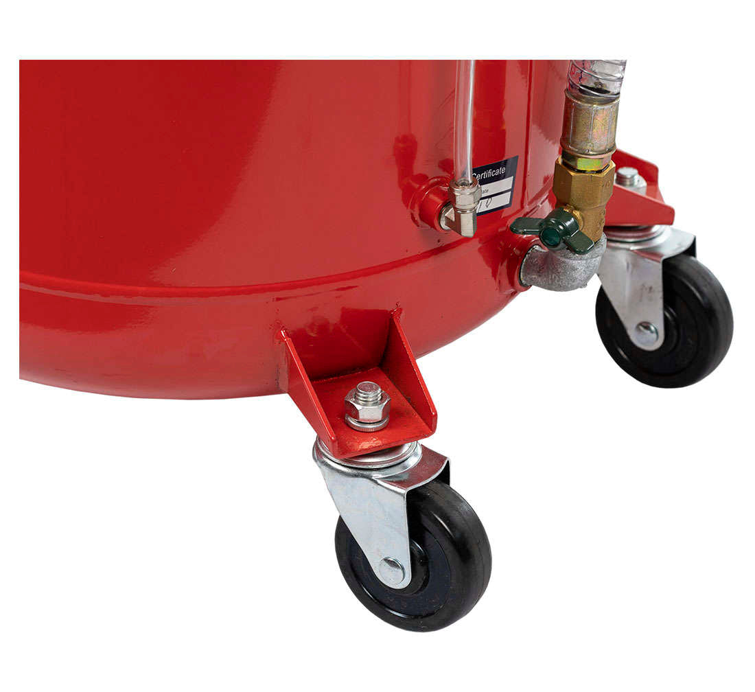 RECUPERATOR DE ULEI CU ACTIONARE PNEUMATICA PRIN ASPIRATIE CAPACITATE 80L