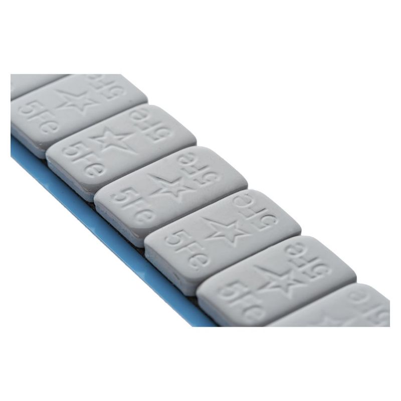 PACHET CONTRA-GREUTATI AUTOADEZIVE OTEL GRI 5GRAME - 400 FASII - 12 BUC/ FASIE (25KG)