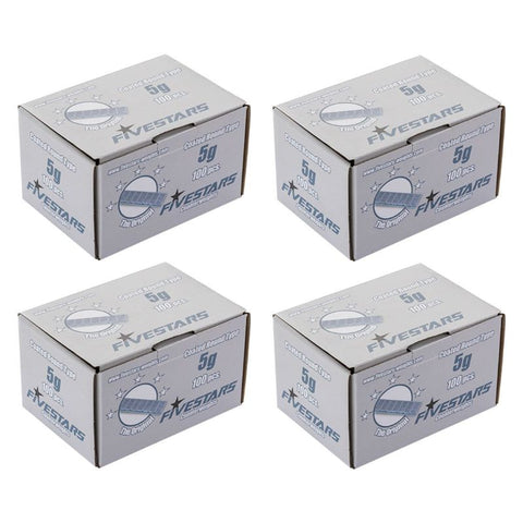 PACHET CONTRA-GREUTATI AUTOADEZIVE OTEL GRI 5GRAME - 400 FASII - 12 BUC/ FASIE 25 KG