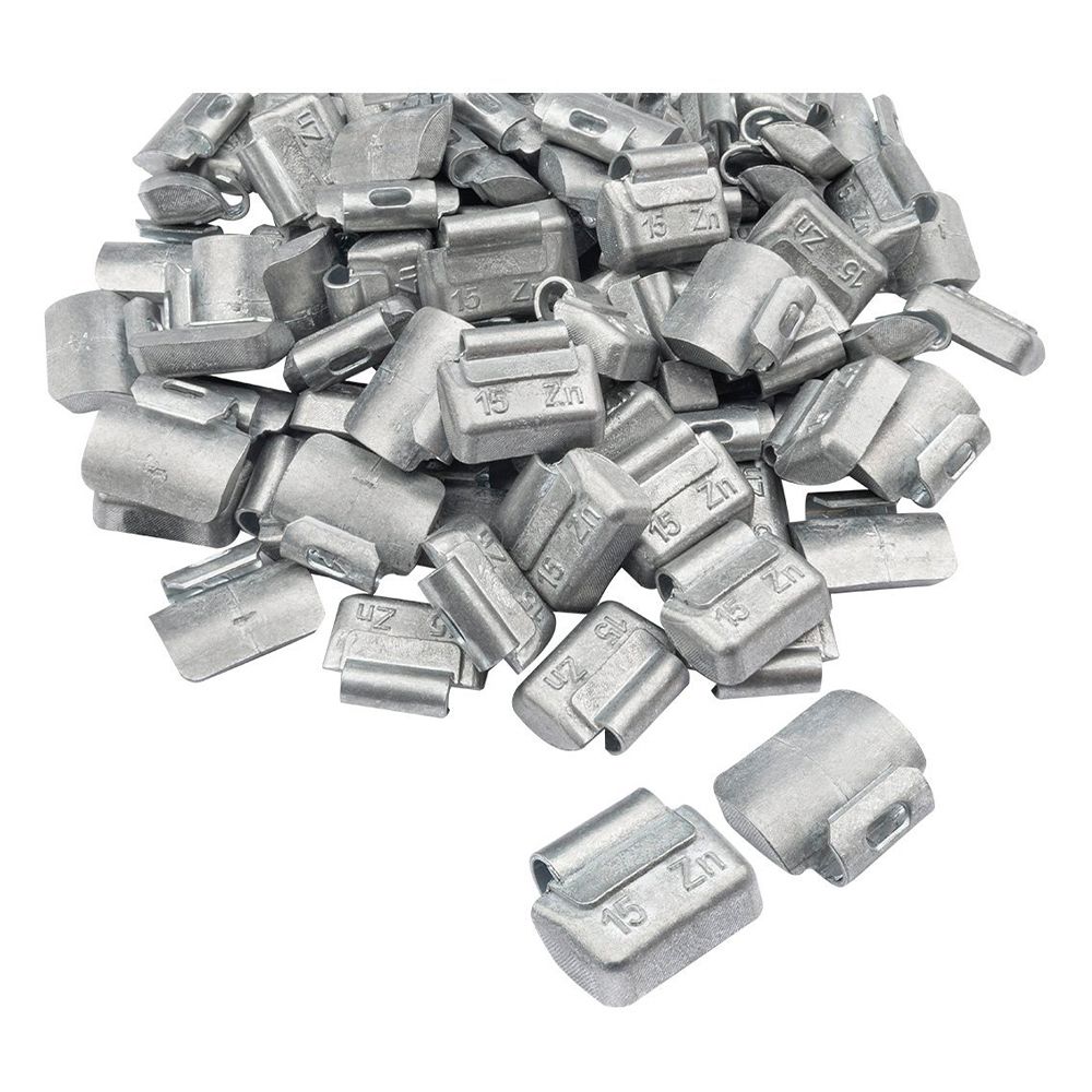 PACHET CONTRA-GREUTATI PT JANTE TABLA 15 GRAME - 400 BUC - ZN