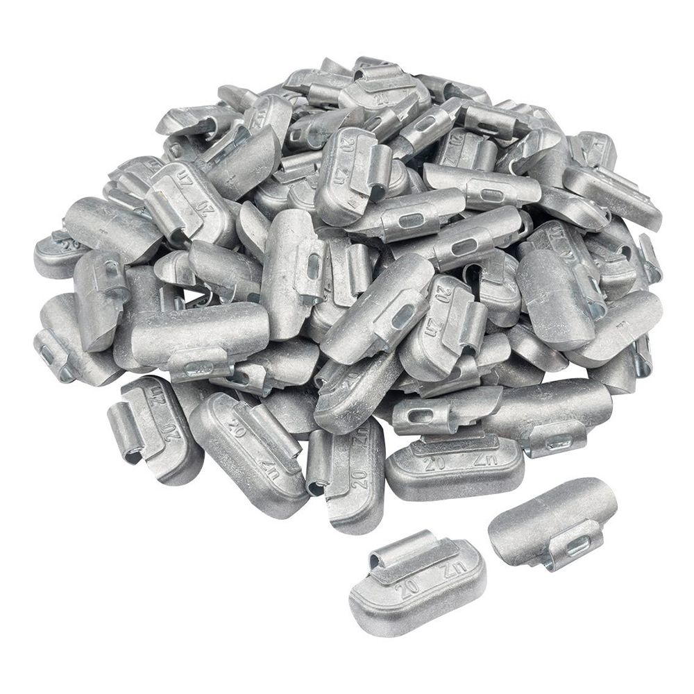 PACHET CONTRA-GREUTATI PENTRU JANTE TABLA 20 GRAME - 400 BUC - ZN