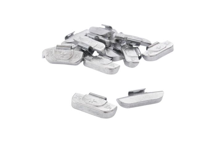 PACHET CONTRA-GREUTATI PT JANTE TABLA 25 GRAME - 200 BUC