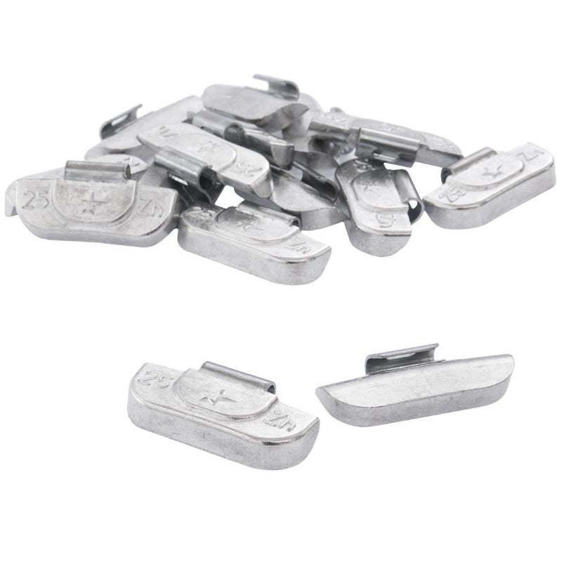 CUTIE CONTRA-GREUTATI PT JANTE TABLA 25 GRAME - 100 BUC