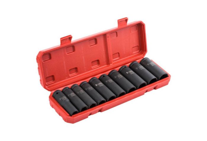 PACHET CRIC PERNA AER 3T + PISTOL PNEUMATIC 1/2" + SET TUBULARE IMPACT 13-26 MM