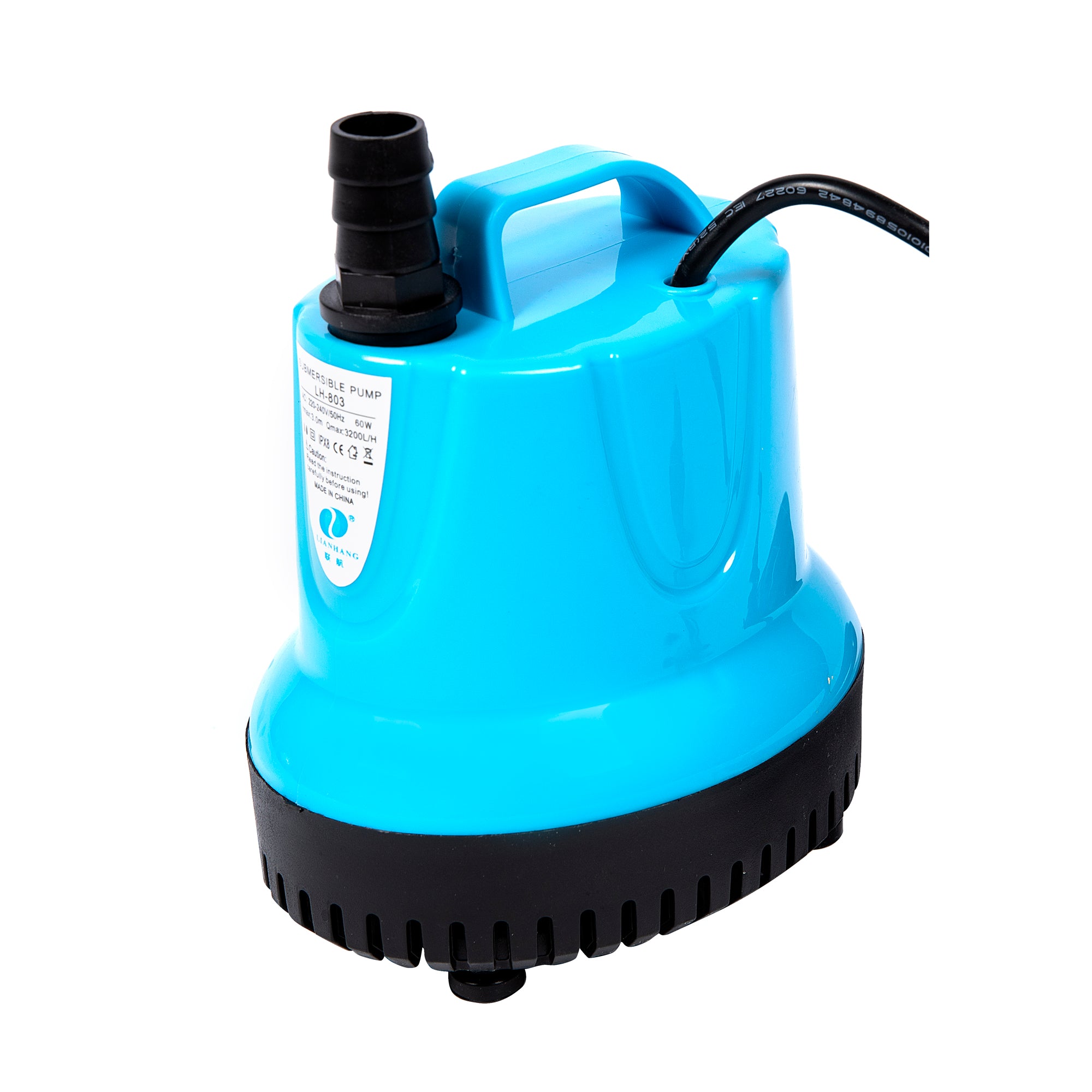 POMPA SUBMERSIBILA PENTRU ACVARIU 60W, DEBIT MAXIM 60L/MIN
