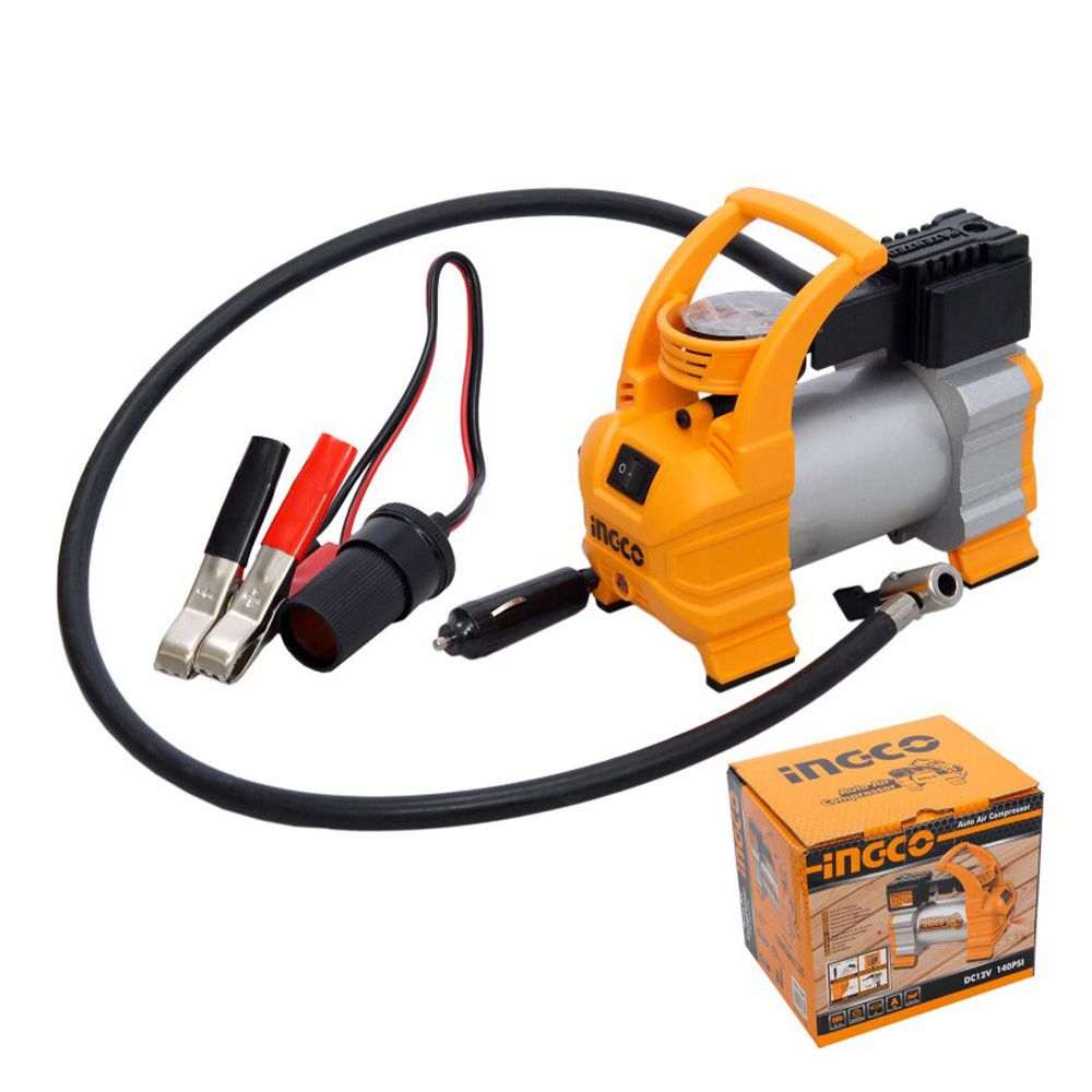 COMPRESOR AUTO 12V 35L/MIN INGCO