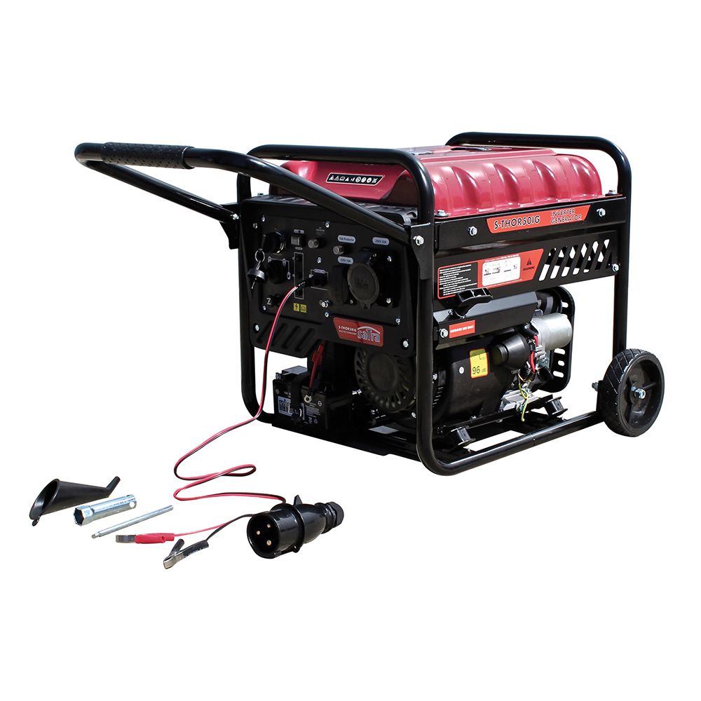 GENERATOR INVERTER CU MOTOR PE BENZINA 5kW 236 CMC 230V SATRA