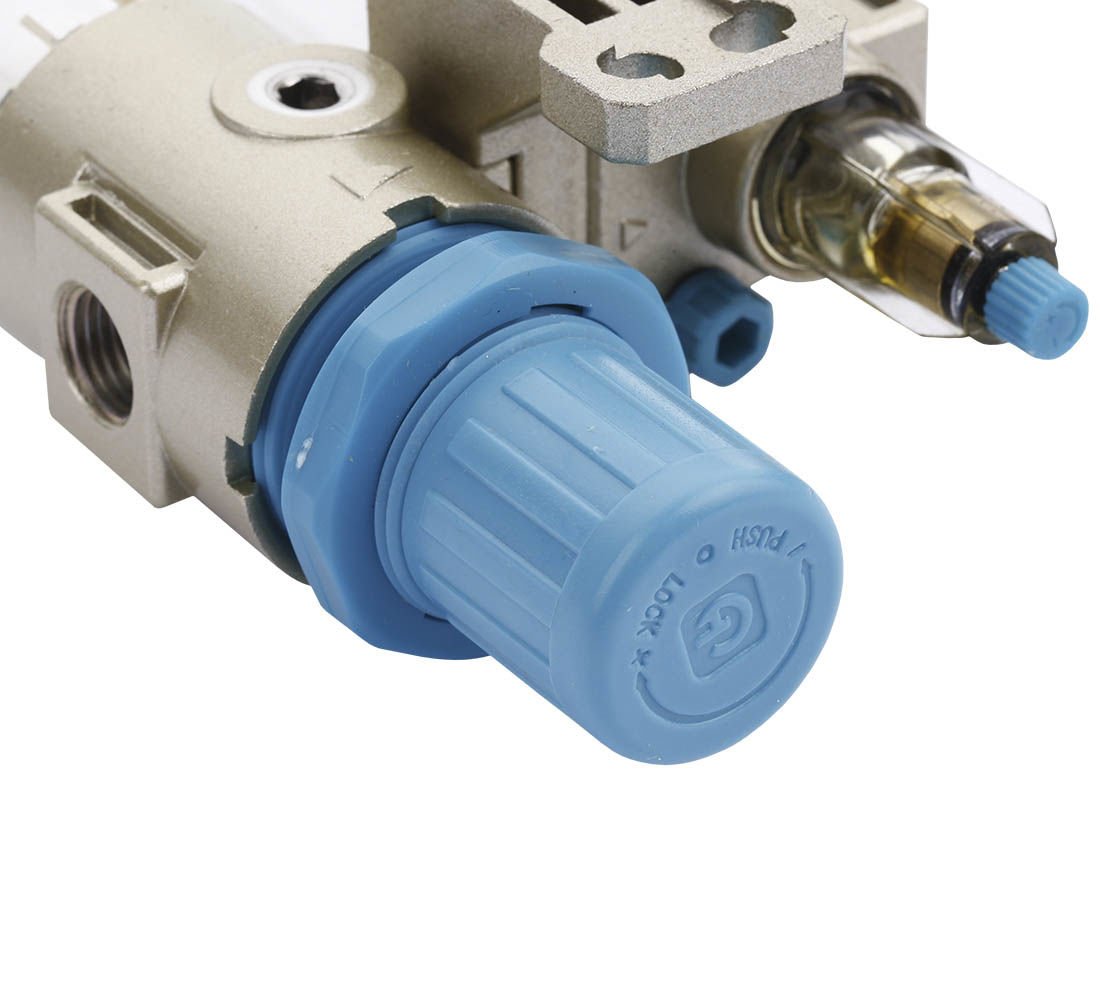 Separator apa si lubrifiere cu regulator de presiune 1/4 p-600