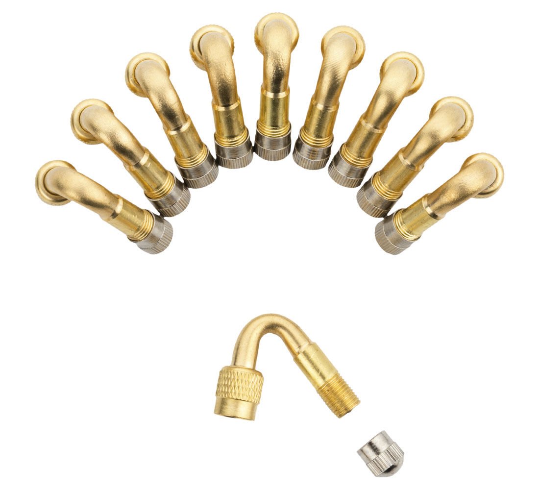 Set 10 buc extensie valva roata curbata la 45 grade prelungitor cu cot 45 grade pentru valve