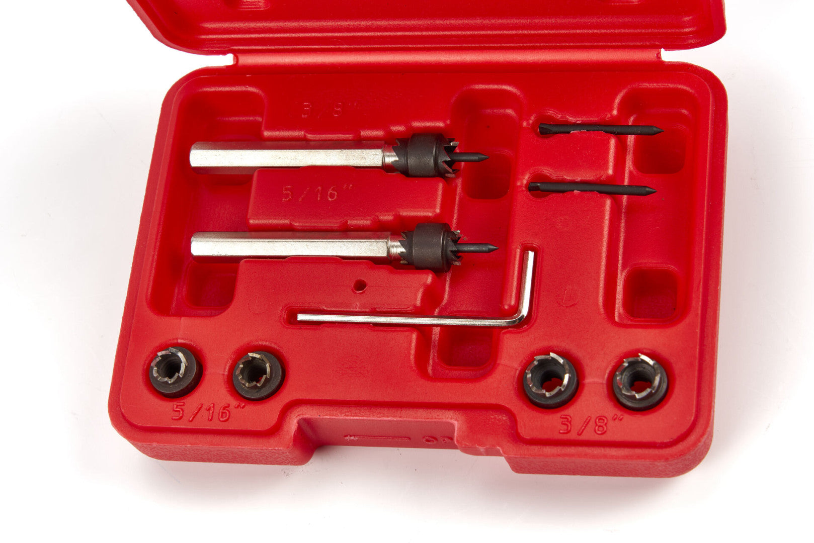 Set burghie pentru puncte de sudura 9 piese, premium, HBM MACHINES OLANDA