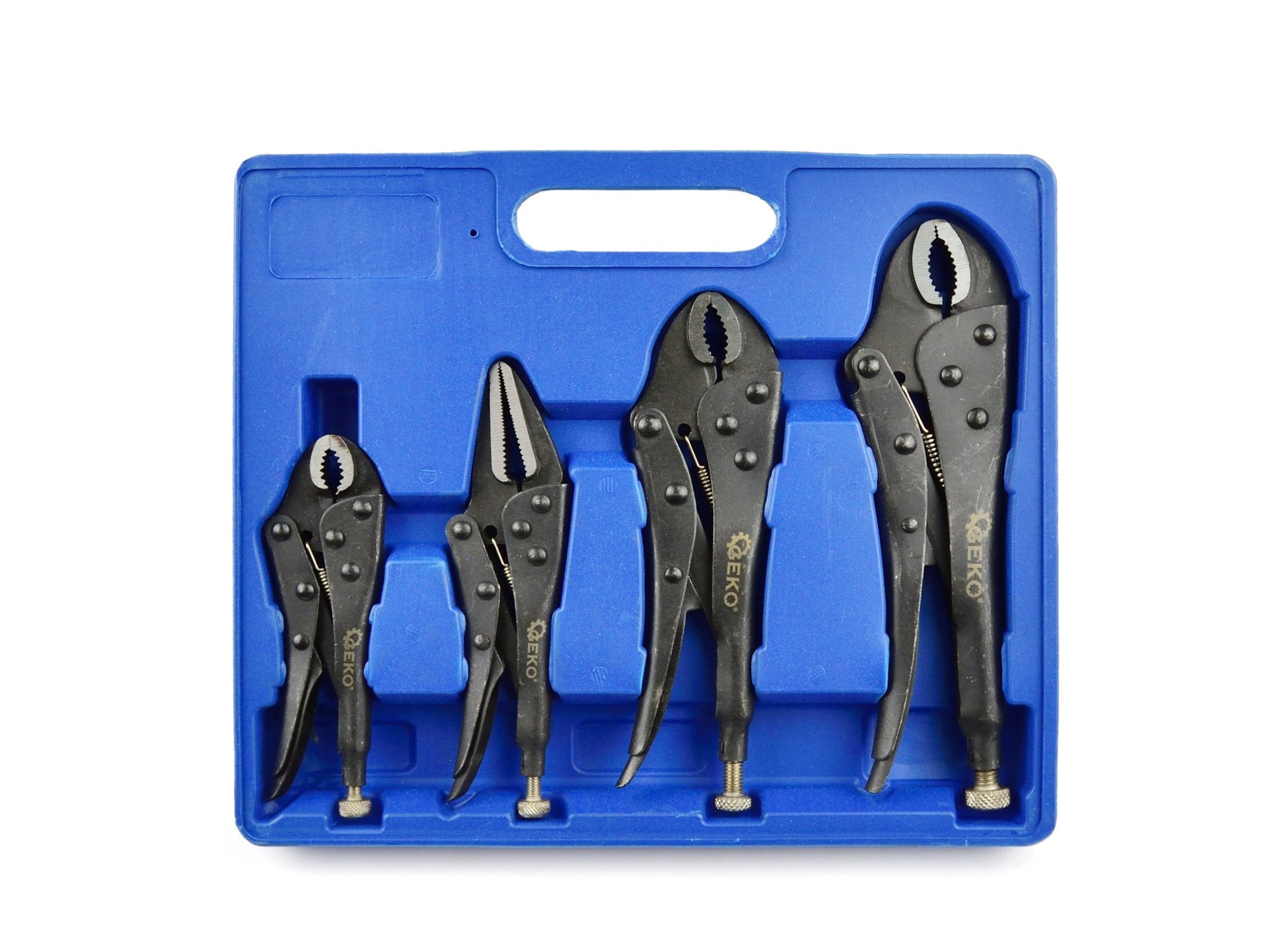 Set clesti tinichigerie autoblocanti 4 piese GEKO