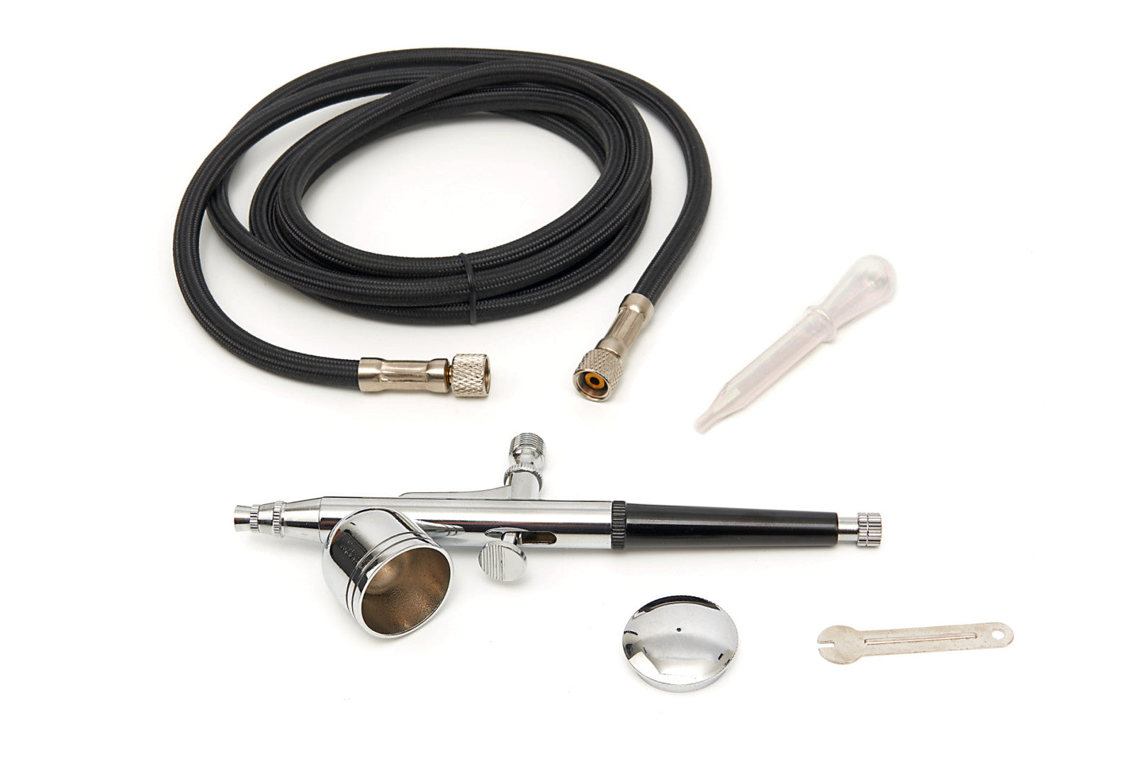 Set complet aerograf AIRBRUSH compresor pistol si vopsea