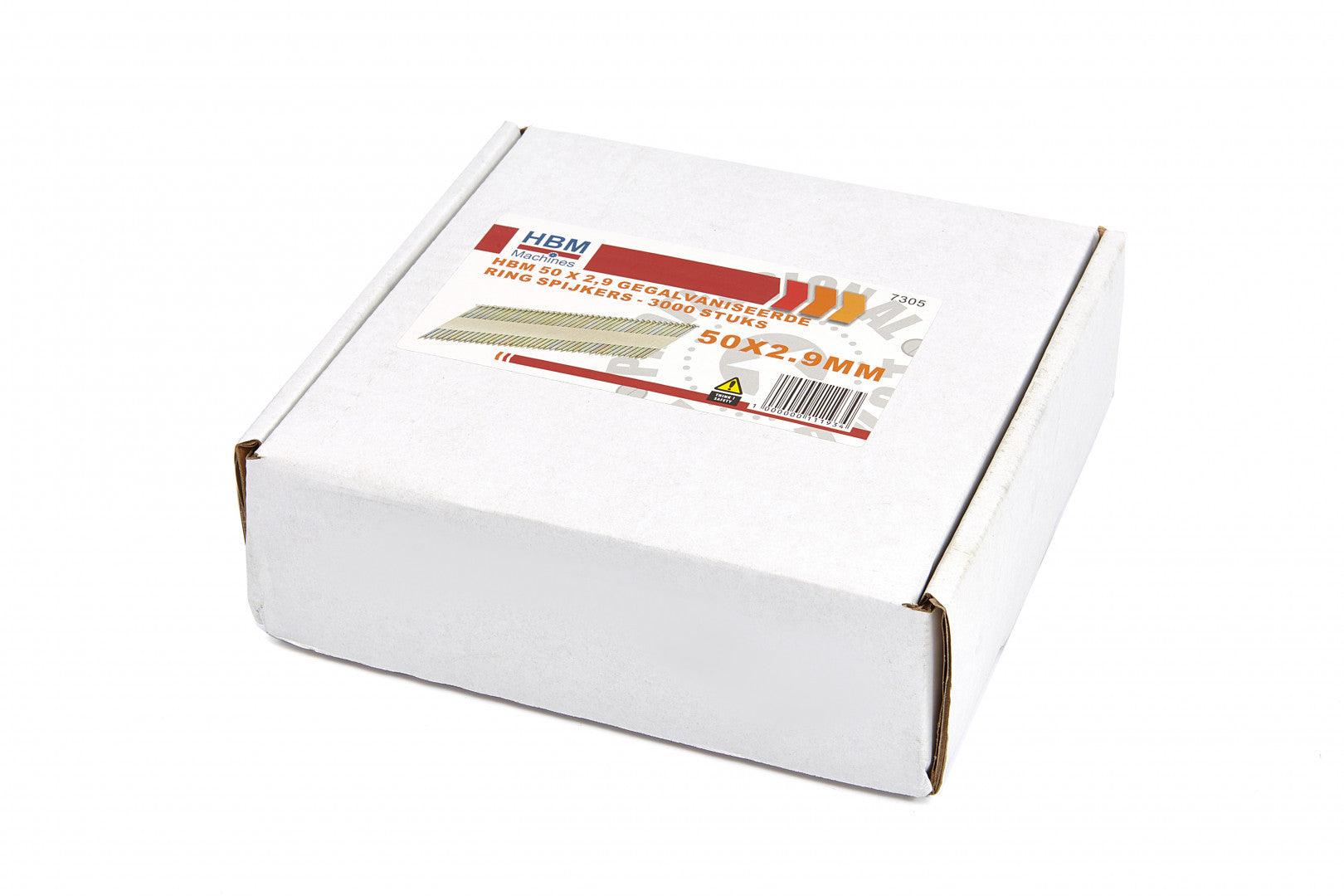 Set cuie galvanizate 50 x 2.9 pentru pistol pneumatic pentru cuie gb5477