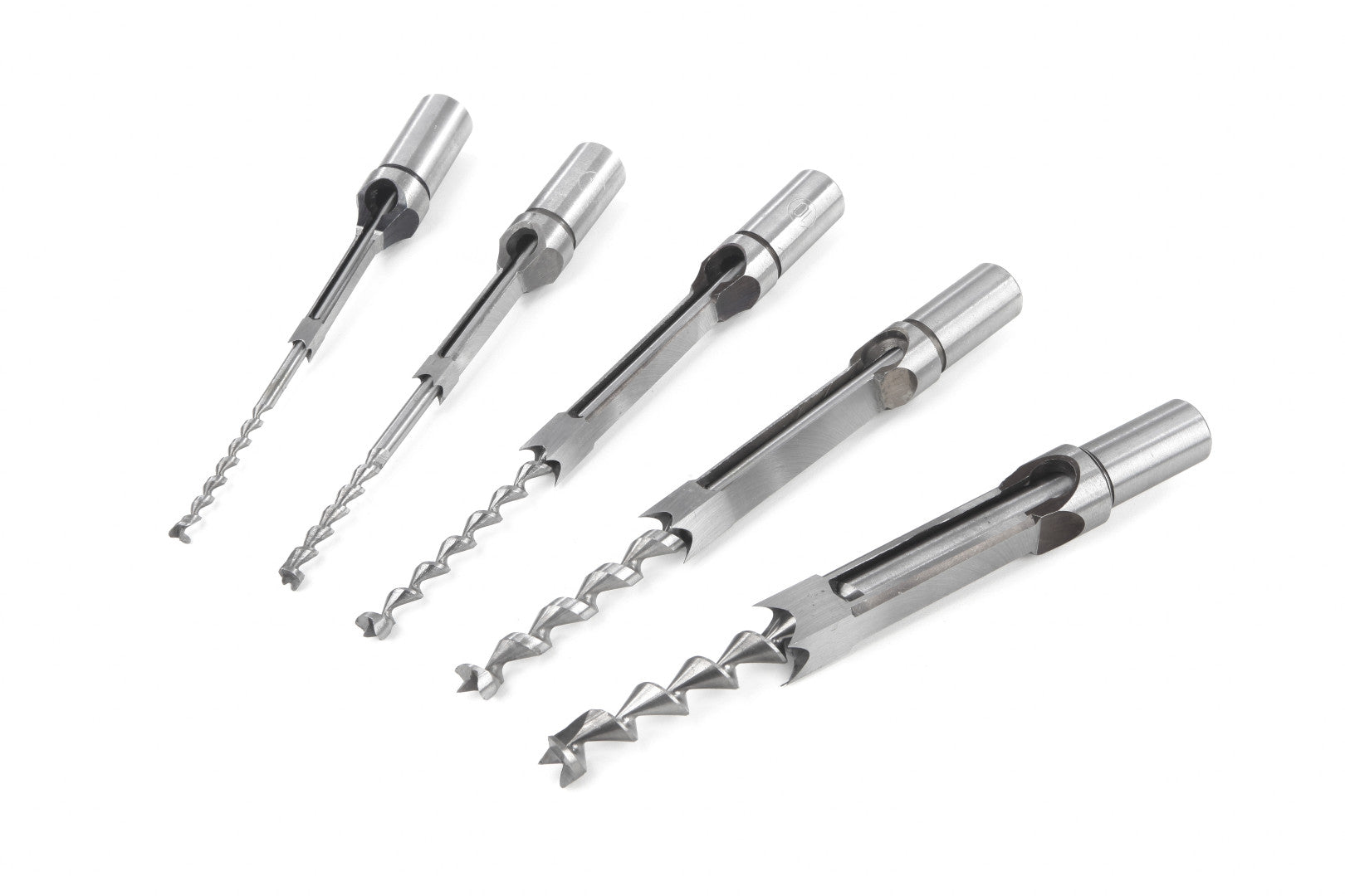 Set de 5 burghie pentru gaurit patrate in lemn HBM MACHINES OLANDA