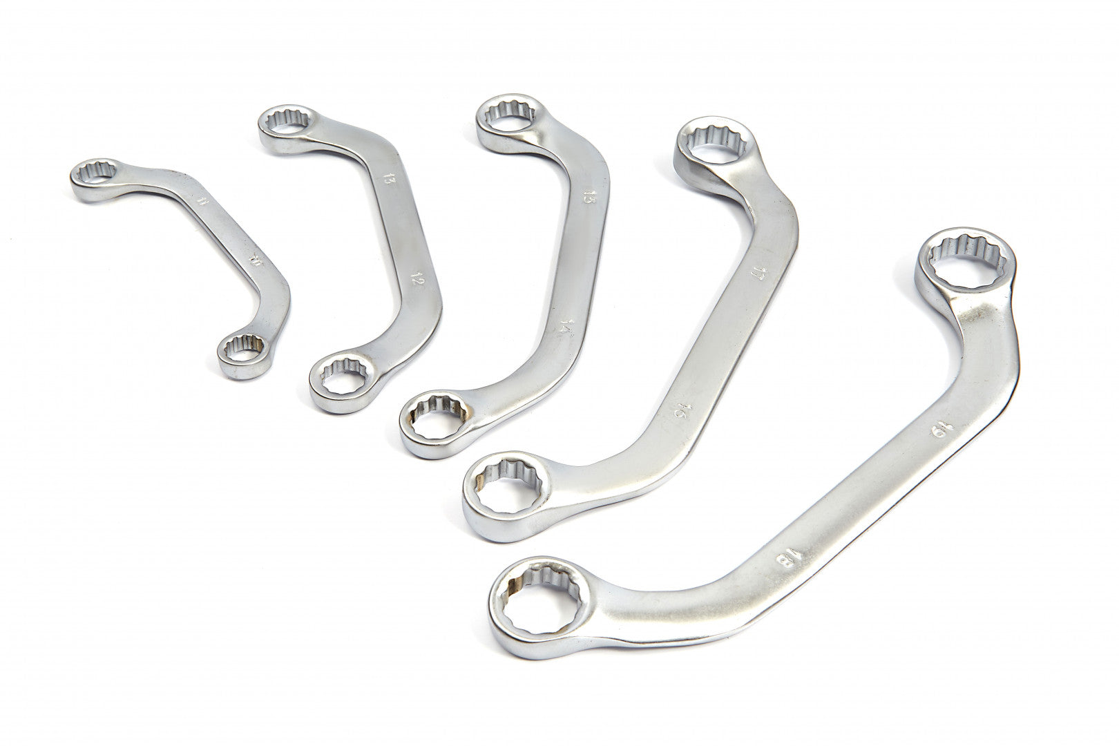 Set de chei inelare semiluna 5 piese 10-19 mm HBM MACHINES OLANDA