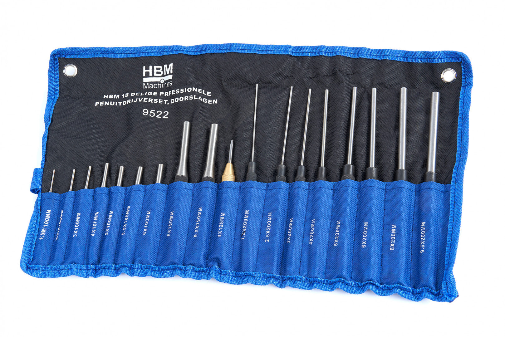 Set dornuri 18 piese din fibra de carbon HBM MACHINES OLANDA