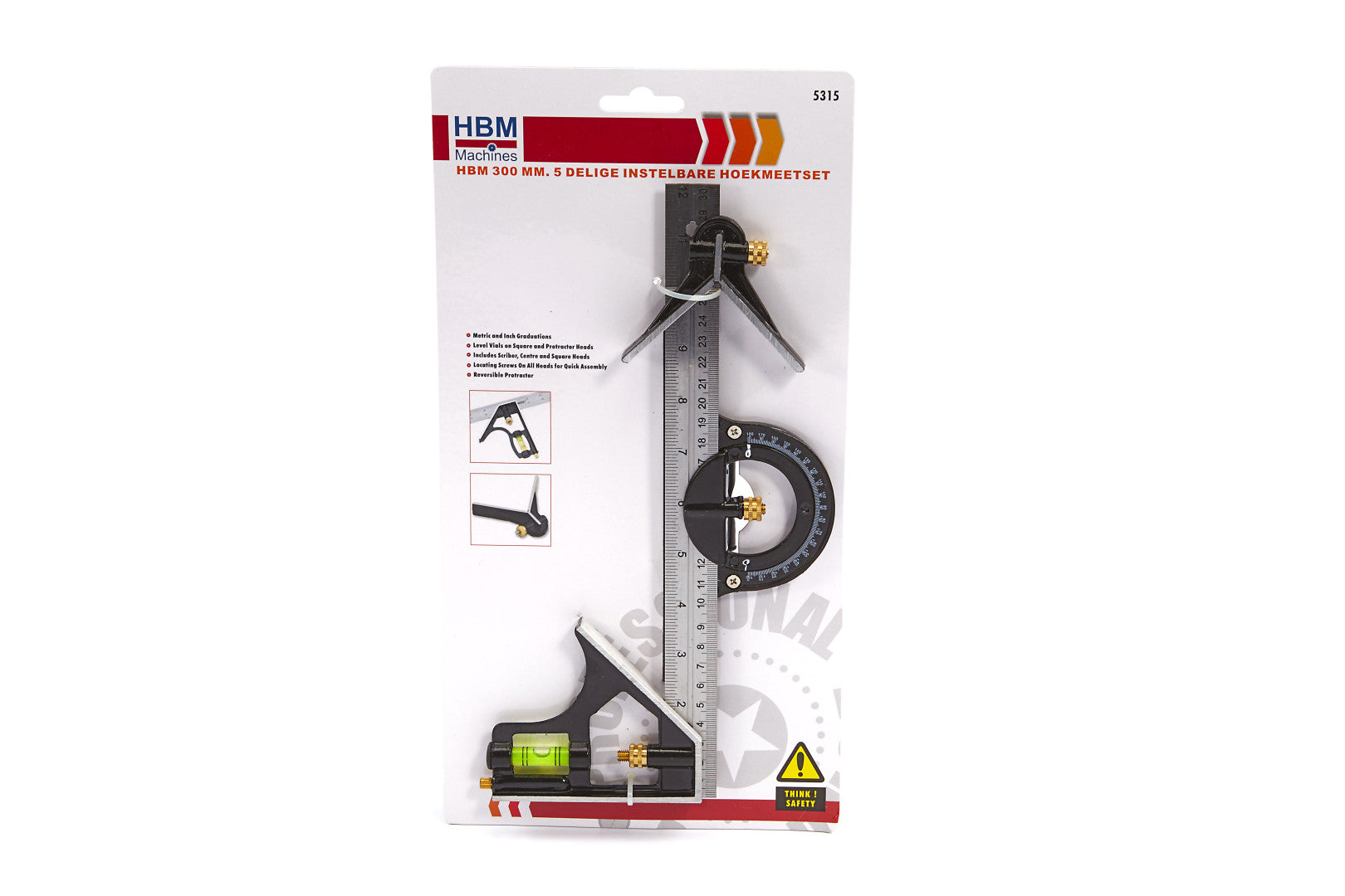 Set masurat unghi reglabil 300mm