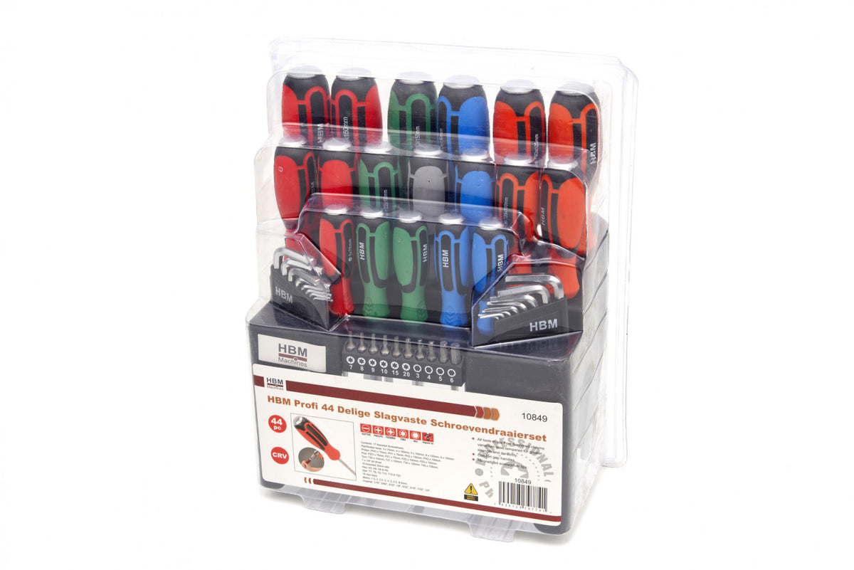 Set surubelnite mecanice 44 piese HBM