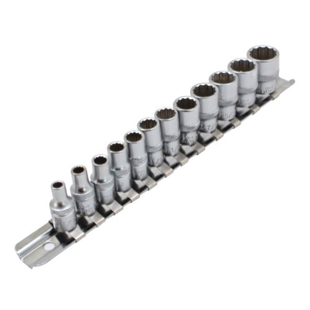 Set tubulare bihexagonale 1/4 12 piese