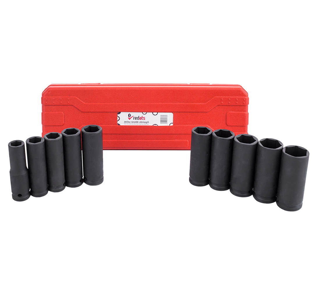 Set tubulare de impact ½ 13 - 26 mm 10 piese