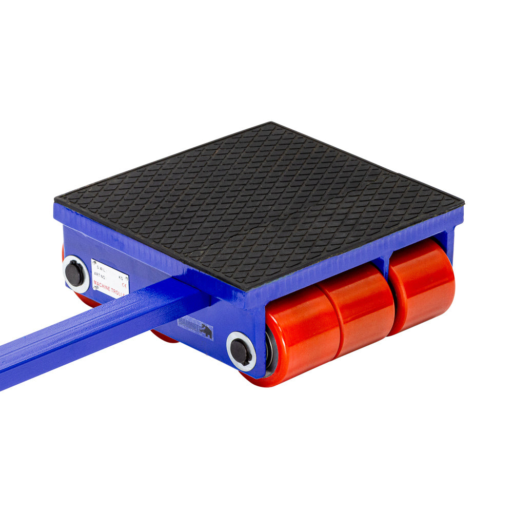 PLATFORMA REGLABILA CU ROLE DUBLE TRANSPORT GREUTATI MARI 18T