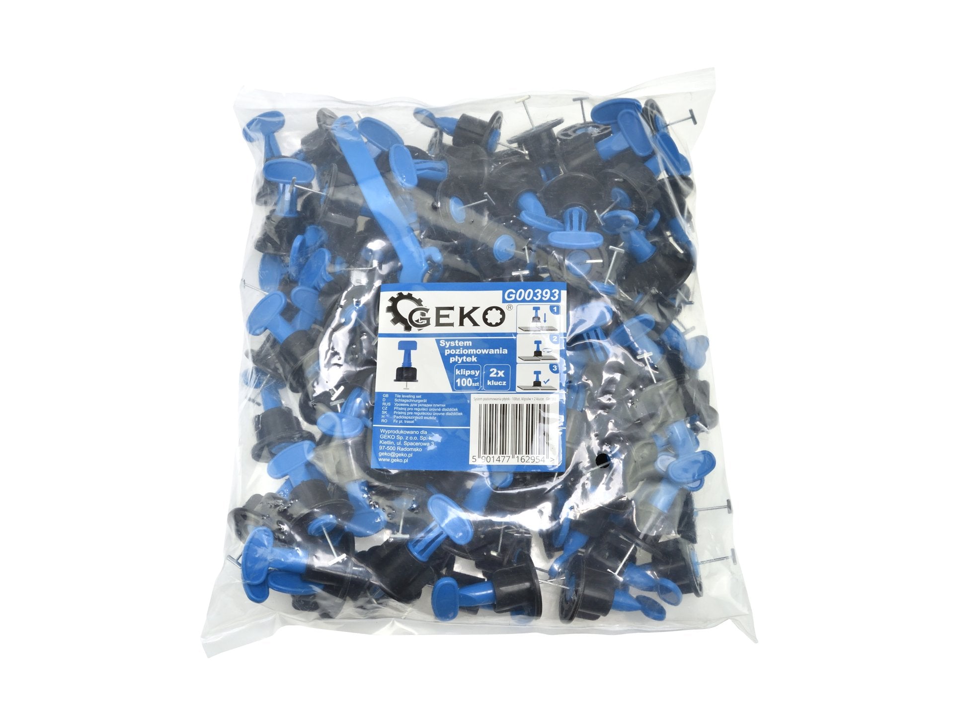 SET CLIPSURI CLEME PENE DE NIVELARE SI ALINIERE A PLACILOR CERAMICE GRESIE FAIANTA 102 PIESE