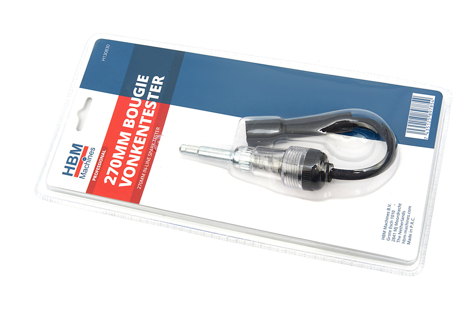 Tester pentru verificarea scanteilor la bujii 270 mm HBM