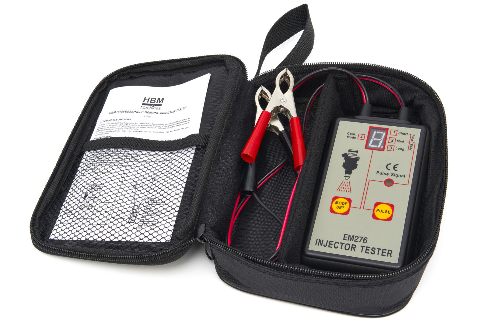 Tester profesional injectoare pentru motoare pe benzina HBM