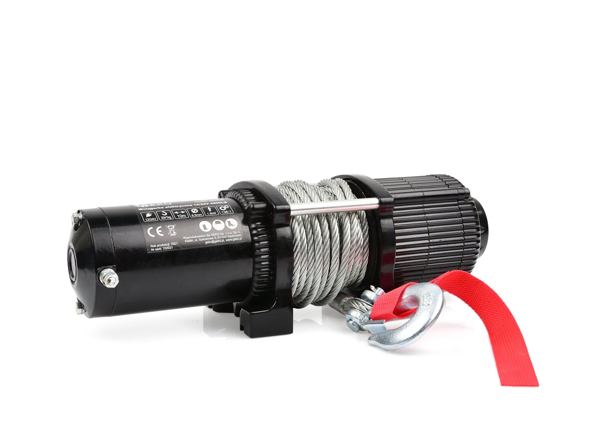 Troliu electric 12V cu telecomanda wireless - 4500lb / 2041kg