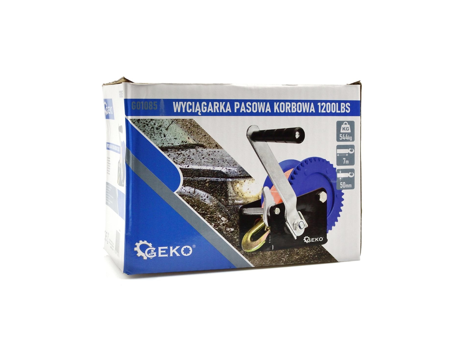 Troliu manual cu chinga 7m 545kg