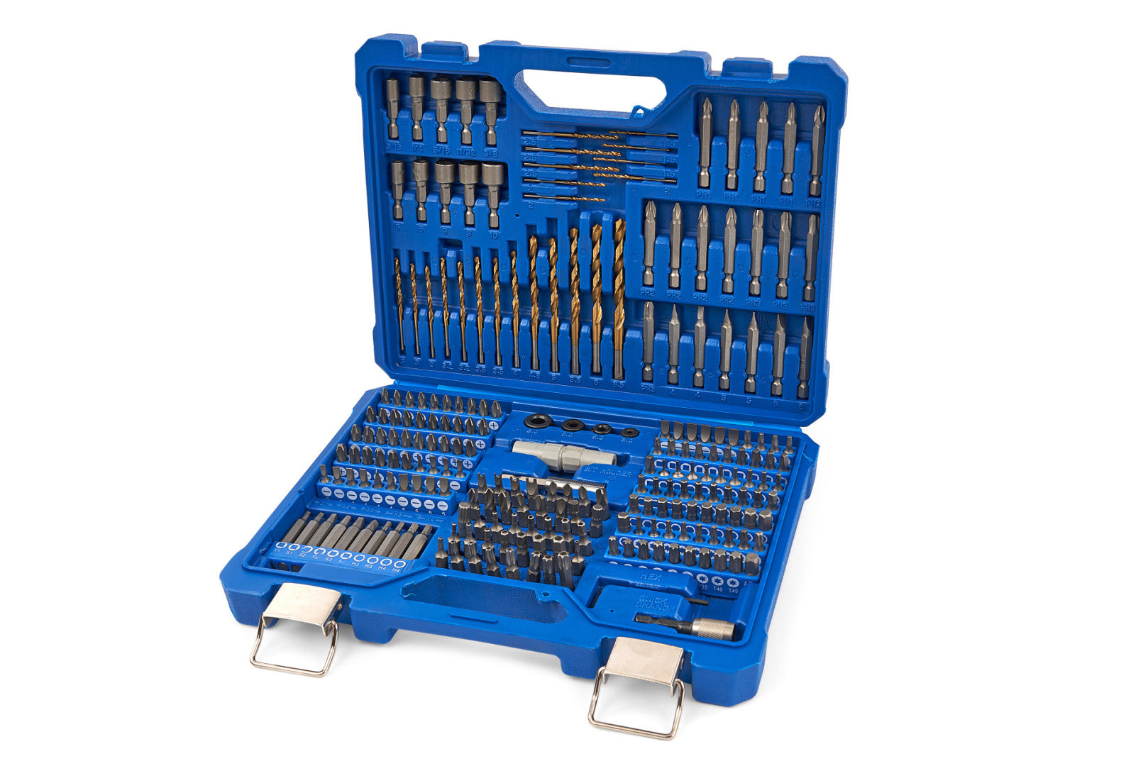 Trusa biti burghie 230 piese HBM
