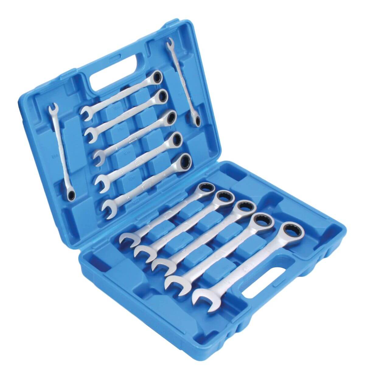 Trusa chei combinate cu clichet 8-19mm 12piese SATRA