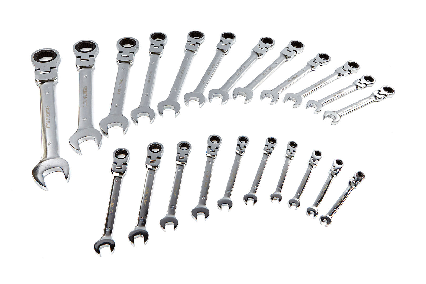 Trusa chei combinate cu clichet si articulatie 6-32 mm 22 piese