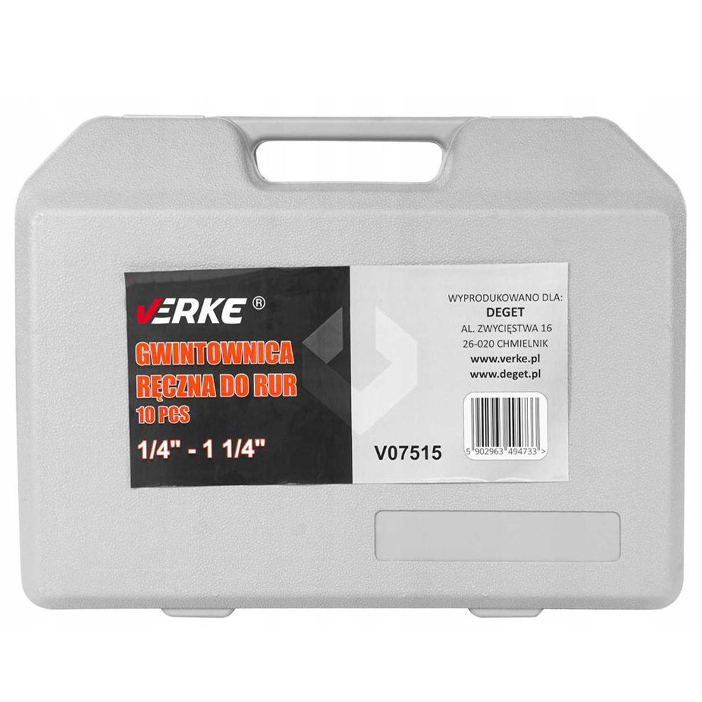 Trusa filiere pentru tevi 1/4" 1-1/4"